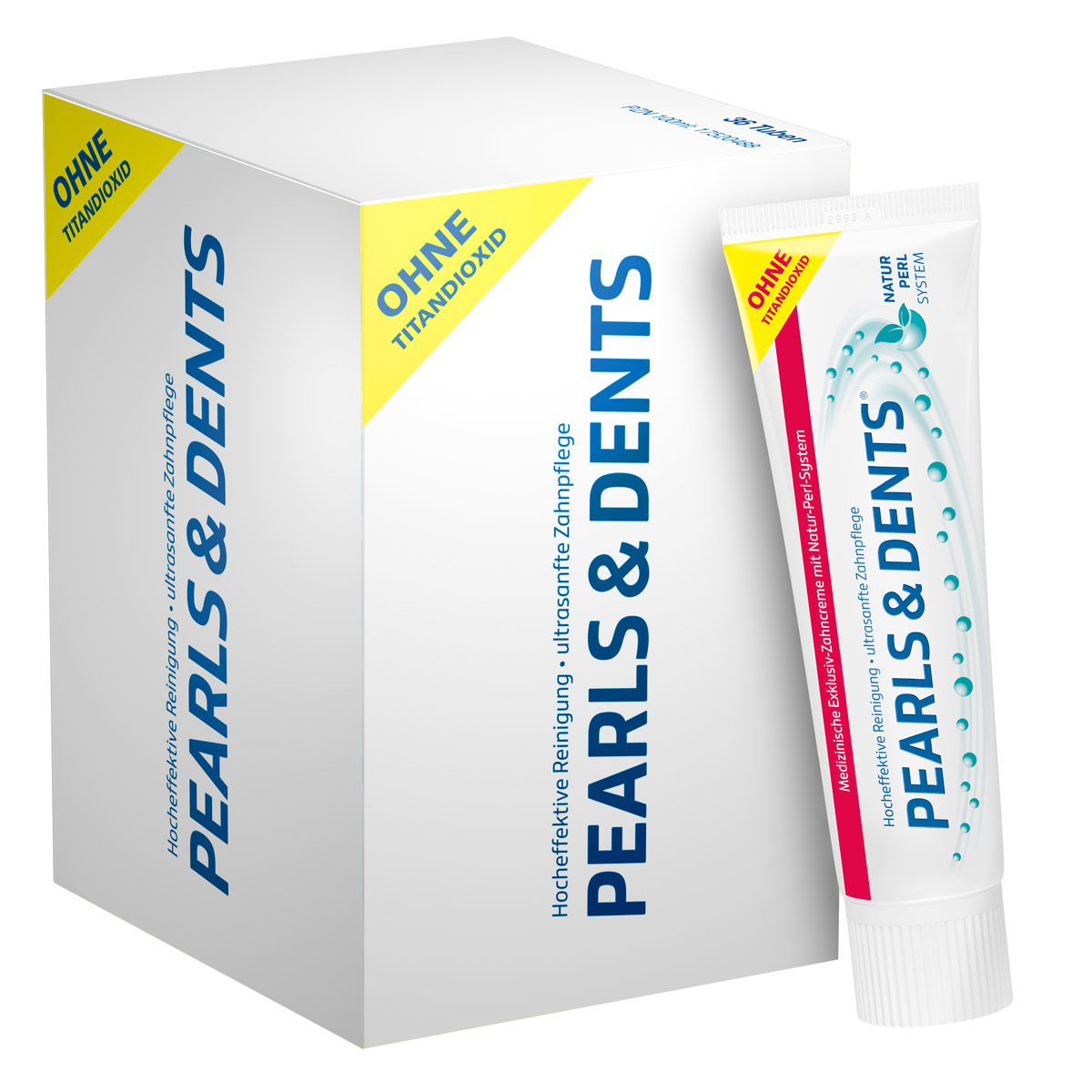 Pearls & Dents 100 ml Tuben (Karton, 36 Tuben)